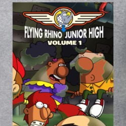 Flying Rhino Junior High TV Show 90s Kid Gift T Shirt