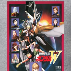 Mobile Suit Gundam Wing TV Show 90s Kid Gift T Shirt