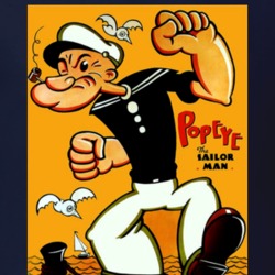 Popeye the Sailor TV Show 90s Kid Gift T Shirt