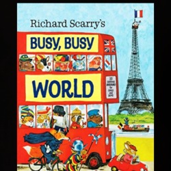 The Busy World of Richard Scarry TV Show 90s Kid Gift T Shirt