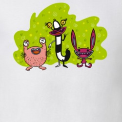 Aaahh Real Monsters TV Show 90s Kid Cartoon Gift T Shirt