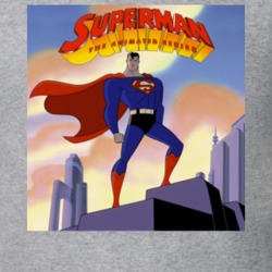 Superman The Animated Series TV Show 90s Kid Cartoon Gift T Shirt