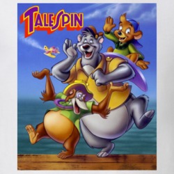 Talespin TV Show 90s Kid Cartoon Gift T Shirt