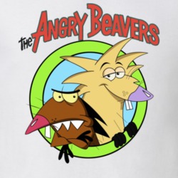 The Angry Beavers TV Show 90s Kid Cartoon Gift T Shirt