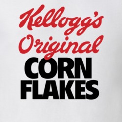 Corn Flakes Cereal Food Logo Gift T Shirt