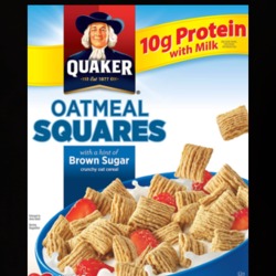 Quaker Oatmeal Squares - Brown Sugar Cereal Food Logo Gift T Shirt