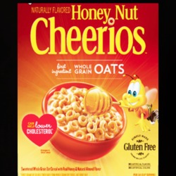 Honey Nut Cheerios Cereal Food Logo Gift T Shirt