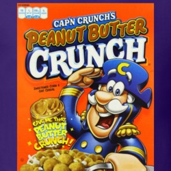 Peanut Butter Captain Crunch Cereal Food Logo Gift T Shirt