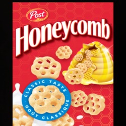 Honeycomb Cereal Food Logo Gift T Shirt
