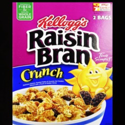 Raisin Bran Crunch Cereal Food Logo Gift T Shirt