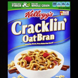Cracklin' Oat Bran Cereal Food Logo Gift T Shirt