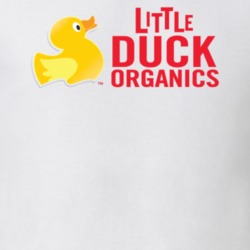 Little Duck Organics Fig Bars Organic Snack Brand Logo Gift T Shirt