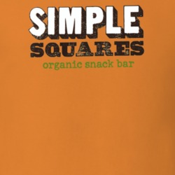 Simple Squares Organic Snack Bar Organic Snack Brand Logo Gift T Shirt