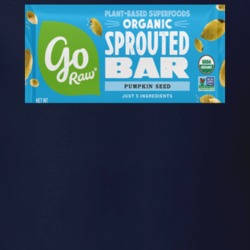 Go Raw Live Pumpkin Bar Organic Snack Brand Logo Gift T Shirt