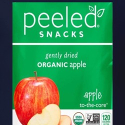 Peeled Snacks Organic Dried Fruit Snack Brand Logo Gift T Shirt