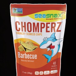 Sea Snacks Chomperz Organic Snack Brand Logo Gift T Shirt