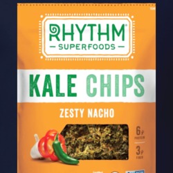Rhythm Superfoods Kale Chips Organic Snack Brand Logo Gift T Shirt