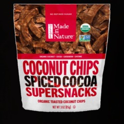 Made In Nature Coconut Chips Toasted Cinnamon Snack Brand Logo T Shirt