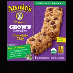 Annie's Organic Chewy Chocolate Chips Snack Brand Logo Gift T Shirt