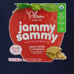 Plum Organics Jammy Sammy Organic Snack Brand Logo Gift T Shirt