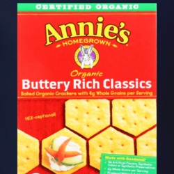 Annie's Organic Buttery Rich Snack Brand Logo Gift T Shirt