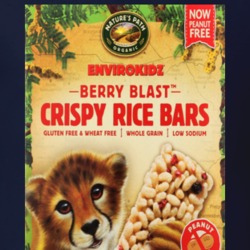 Envirokidz Organic Crispy Rice Bars Snack Brand Logo Gift T Shirt