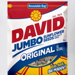 David Sunflower Seeds Snack Brand Logo Gift T Shirt