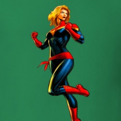 Carol Danvers Superhero Comic Fan Gift T Shirt