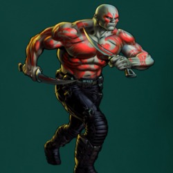 Drax The Destroyer Superhero Comic Fan Gift T Shirt