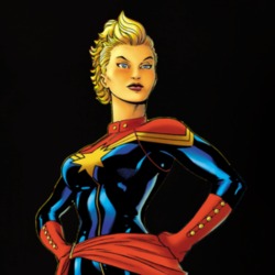 Captain Marvel Superhero Comic Fan Gift T Shirt