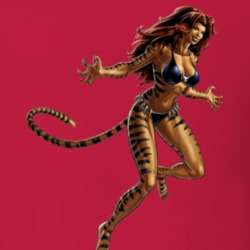 Tigra Superhero Comic Fan Gift T Shirt