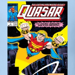 Quasar Superhero Comic Fan Gift T Shirt