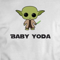 Baby Yoda The Mandalorian Wars Gift T Shirt