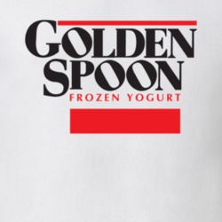 Golden Spoon Frozen Yogurt Food Gift T Shirt