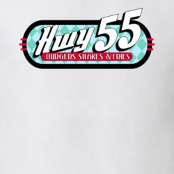 Hwy 55 Burgers Restaurant Food T Shirt