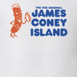 James Coney Island Hot Dog T Shirt