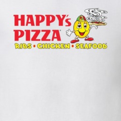 Happy's Pizza Logo Food Gift T Shirt