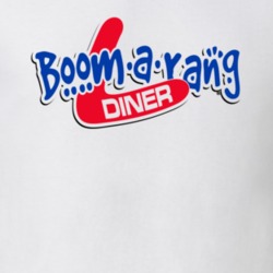 Boomarang Diner Restaurant Food Gift T Shirt