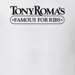 Tony Roma's Ribs Restaurant Gift T Shirt