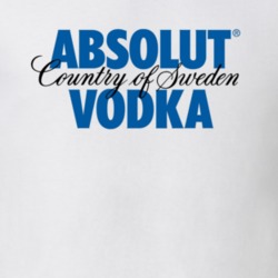 Absolut Swedish Vodka Sweden Alcohol Drink Gift T Shirt