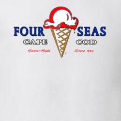 Four Seas Cape Cod Ice Cream Dessert Gift T Shirt