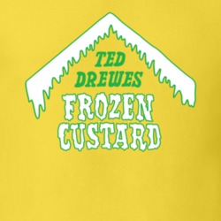 Ted Drewes Frozen Custard Ice Cream Dessert Gift T Shirt