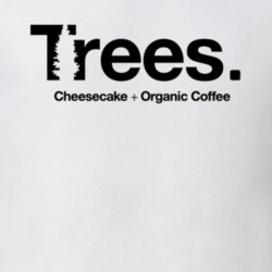 Trees Cheesecake Organic Coffee Lover Gift T Shirt