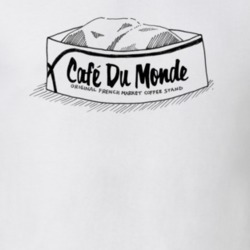 Cafe Du Monde French Coffee Shop Gift T Shirt