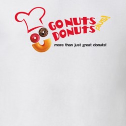Go Nuts Donuts Doughnut Bakery Shop Gift T Shirt