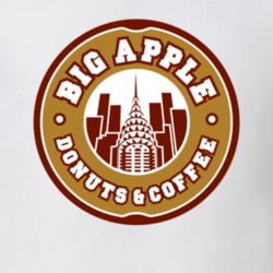 Big Apple Doughnut Company Coffee Shop Gift T Shirt