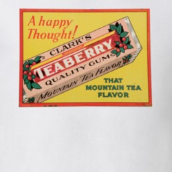 Clark's Teaberry Gum Candy Snack Gift T Shirt