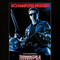 Terminator 2 Judgment Day 90's Movie Poster Gift T Shirt