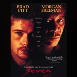 Seven Thriller 90's Movie Poster Gift T Shirt