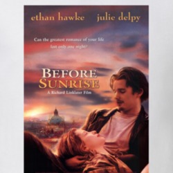 Before Sunrise 90's Movie Poster Gift T Shirt